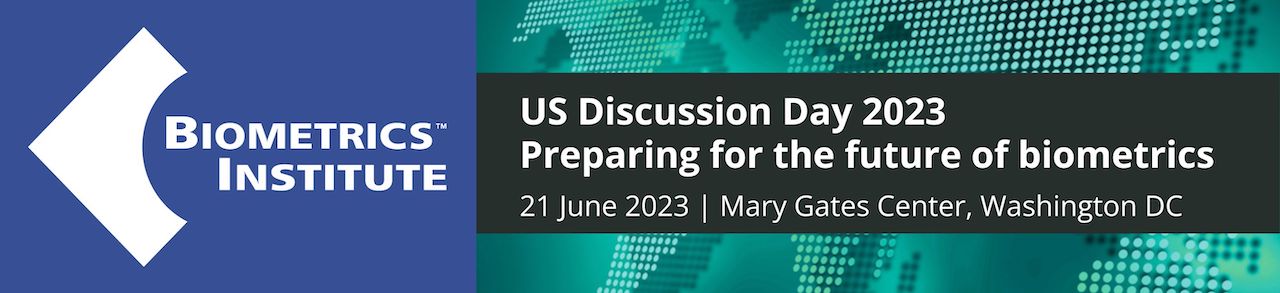 Biometrics Institute US Discussion Day event taking place at the Mary Gates Center, Washington DC on 21 June 2023.